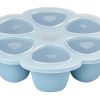 Baby'S Maaltijd BEABA | Siliconen Multiporties Silicone 6 X 150 Ml Windy-Blue
