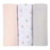Baby'S Hygiene BEABA | Set Van 3 Katoenen Tetra Doekjes Swans